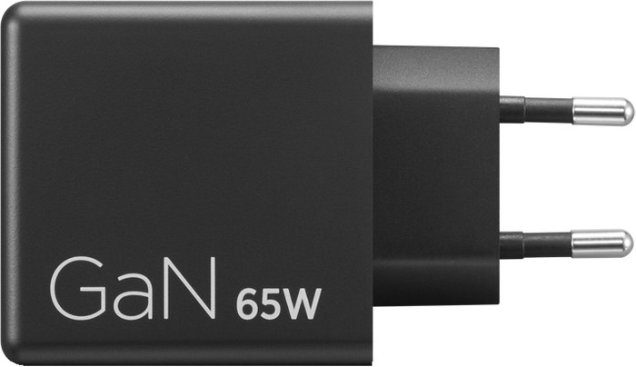 Lenovo Dual Usb C 65W GaN Oplader rechterkant