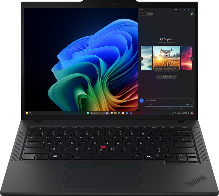 Lenovo ThinkPad T14 Gen 6 (AMD) Copilot+ PC - 21QJ0053MB Azerty voorkant
