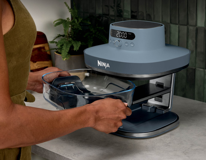 Ninja CRISPi PRO AS101EUCY Blauw product in gebruik