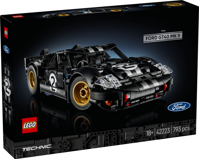 LEGO Technic 1966 Ford GT40 MKII Racewagen 42223 verpakking