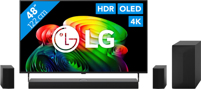 LG OLED 48" B6 (2026) + LG DS70TR Main Image
