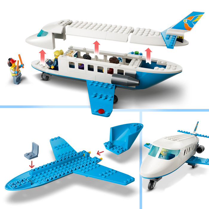 LEGO City - L'avion de Tourisme 60492 détail