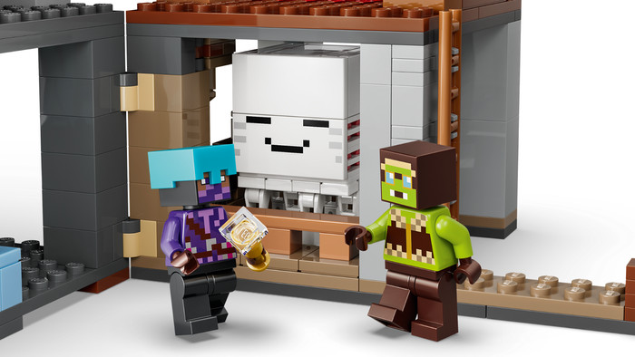 LEGO Minecraft Ghast-huis 21597 detail