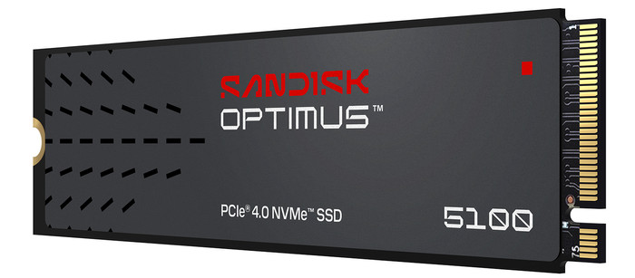 SANDISK Optimus 5100 1TB NVMe SSD voorkant