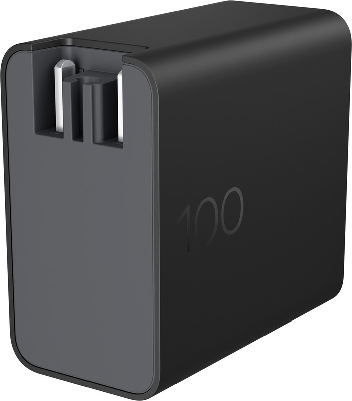 HP 100W GaN Usb C Oplader rechterkant