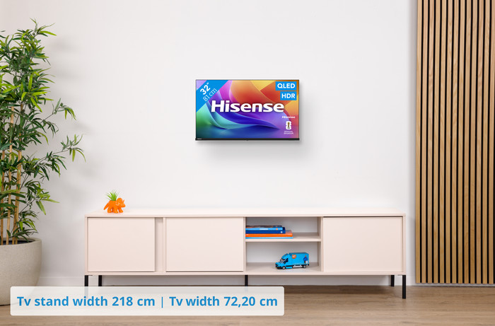 Hisense QLED 32 inches A59S (2026) visual Coolblue 1