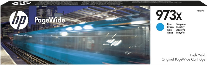 HP 973X Cartridge Cyan Main Image