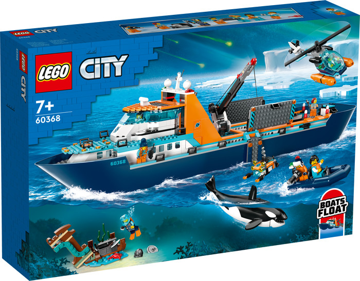 LEGO City Arctic Explorer Ship 60368 packaging