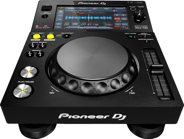 Pioneer XDJ-700 dessus