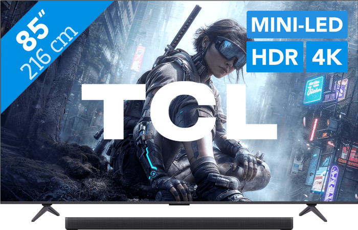 TCL QD Mini-led 85" T8D (2026) + TCL Q75K Main Image