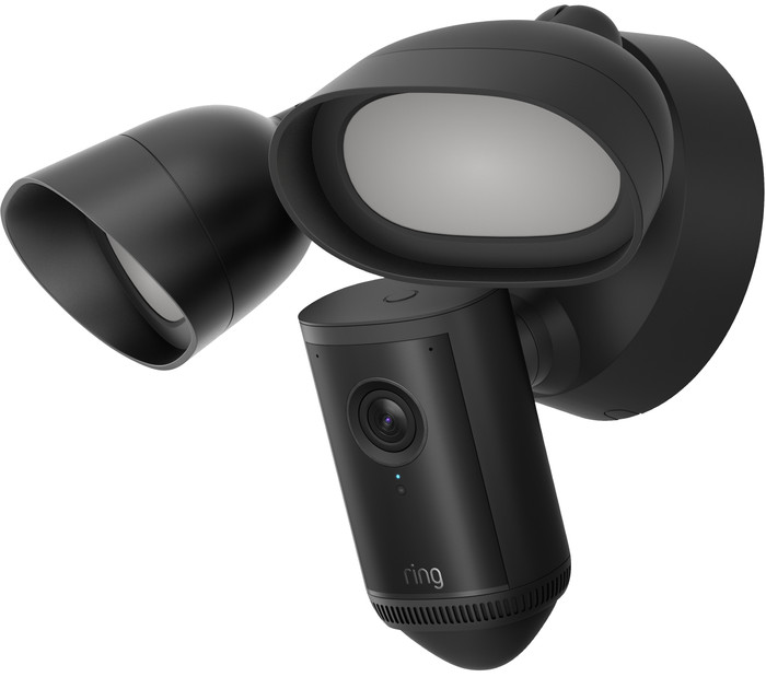 Ring Floodlight Camera Wired Pro 2e Génération Noir côté droit