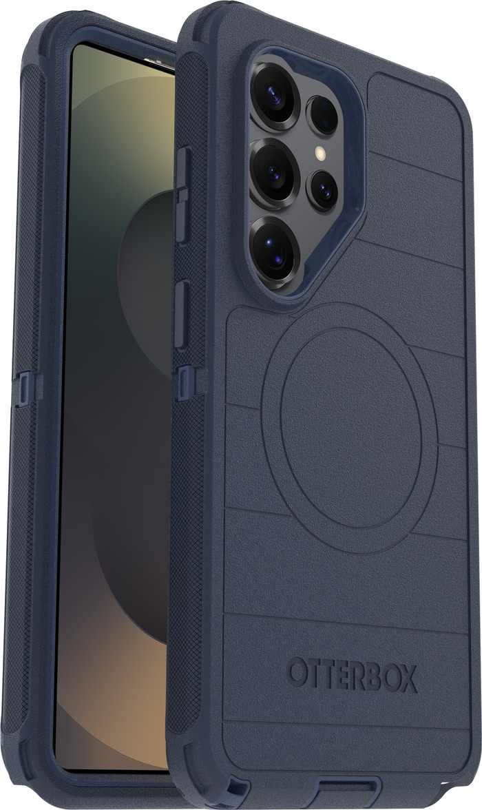 Otterbox Defender Samsung Galaxy S26 Ultra Back Cover met Magneet Blauw rechterkant