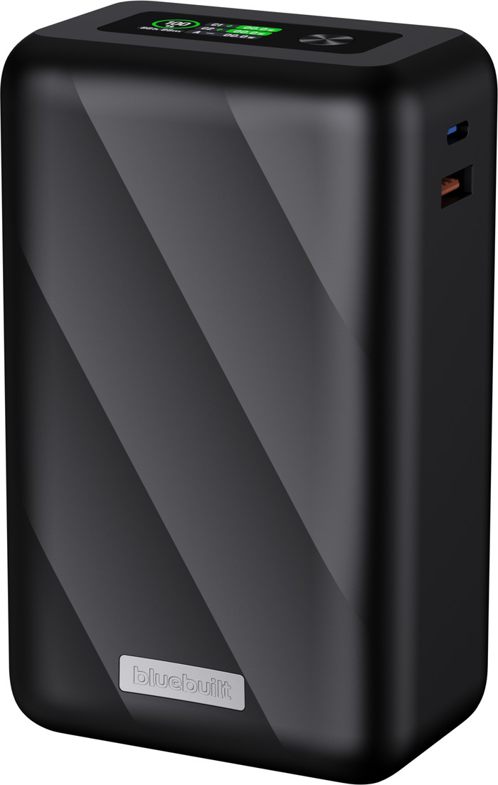 BlueBuilt Power Bank 27.000 mAh met Snelladen 140 Watt voorkant