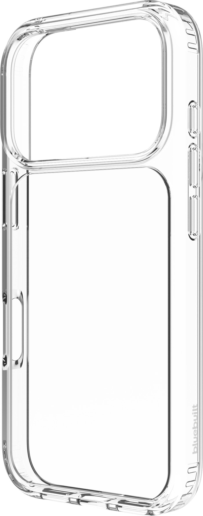 BlueBuilt Protective Back Cover iPhone 17 Pro Transparent right side