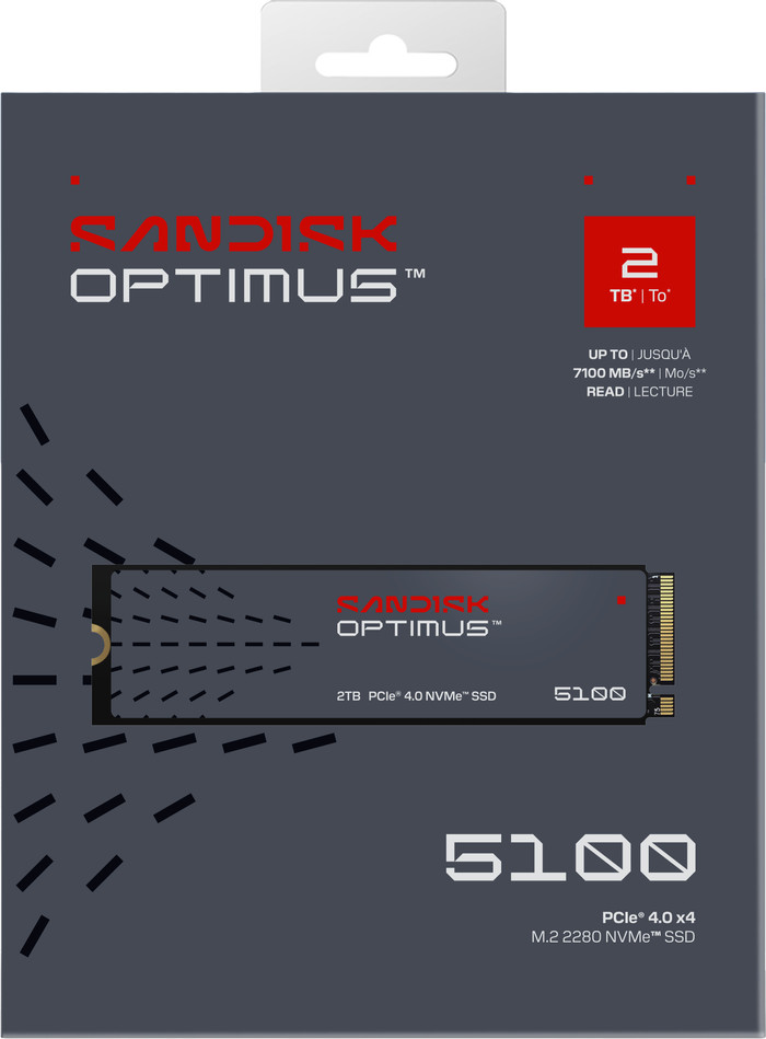 SANDISK Optimus 5100 2TB NVMe SSD Main Image