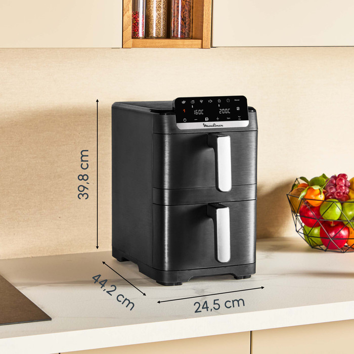 Moulinex Easy Fry Crispy Stack Dual EZ7528F0 visual leverancier