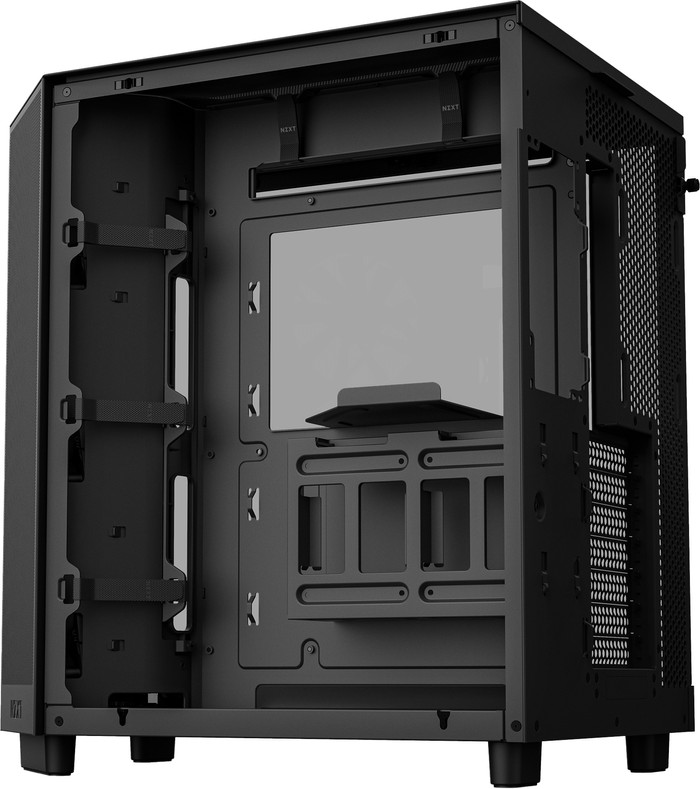 NZXT H6 Flow - Zwart linkerkant