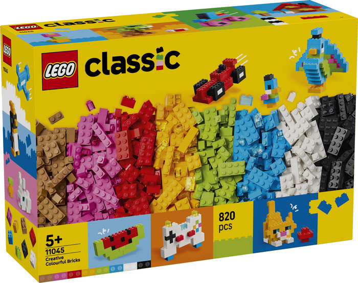 LEGO Classic Kleurrijke Creatieve Stenen 11045 verpakking