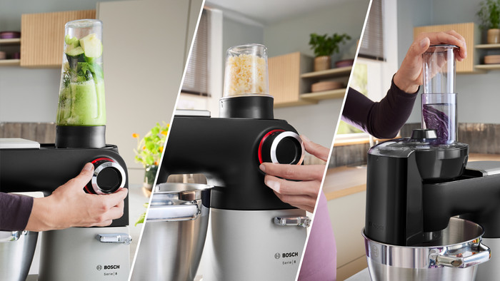 Bosch Serie 8 MUMS8ZS22 Zwart product in gebruik