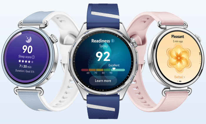 Huawei Watch GT 7 46 mm Geel product in gebruik