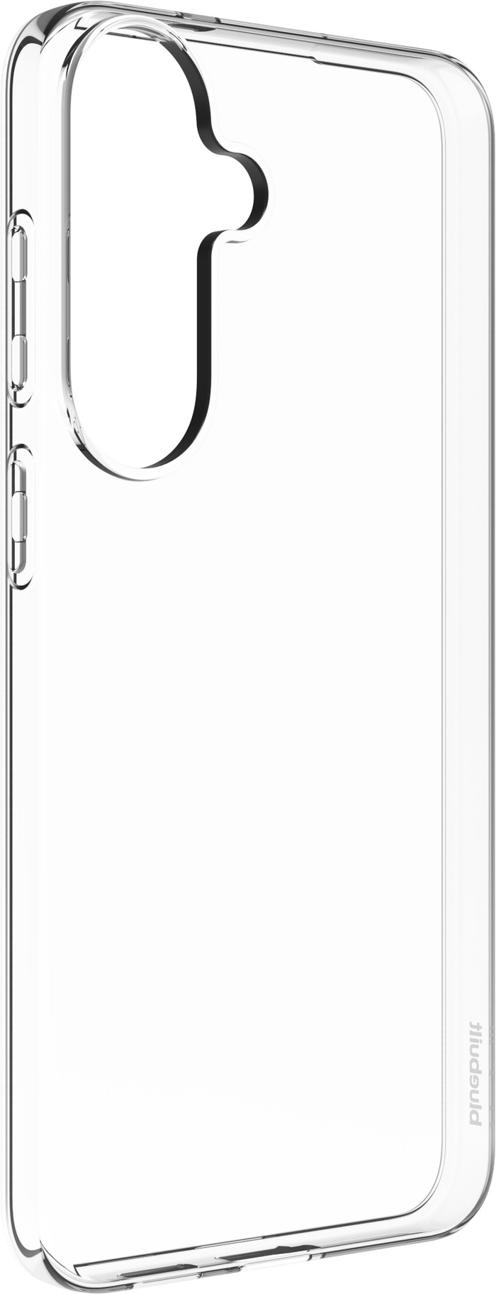 BlueBuilt Back Cover Samsung Galaxy S26 FE Transparant rechterkant