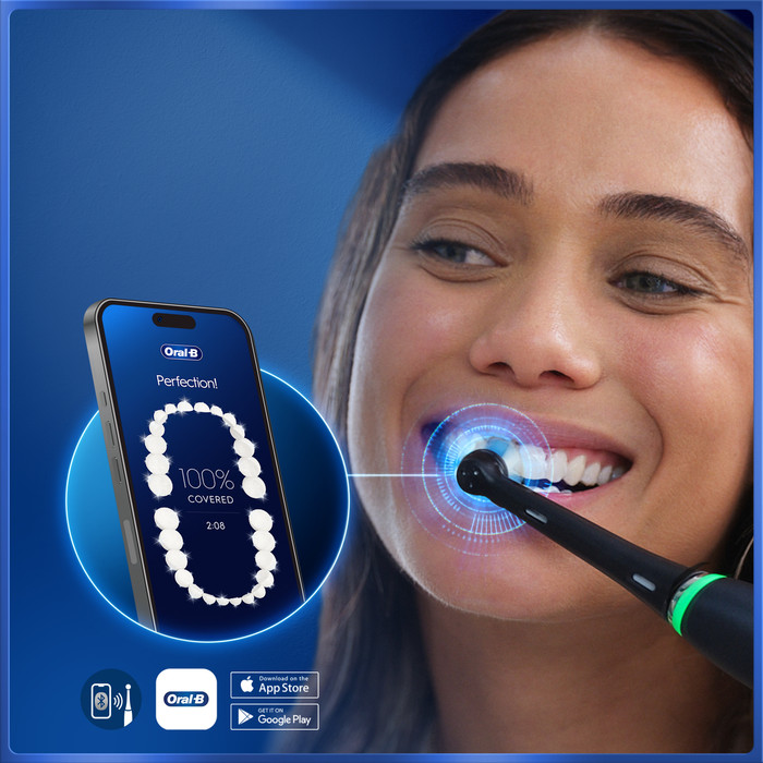 Oral-B iO 5N Lot de 2 Noir et Blanc Value Pack produit à l'usage