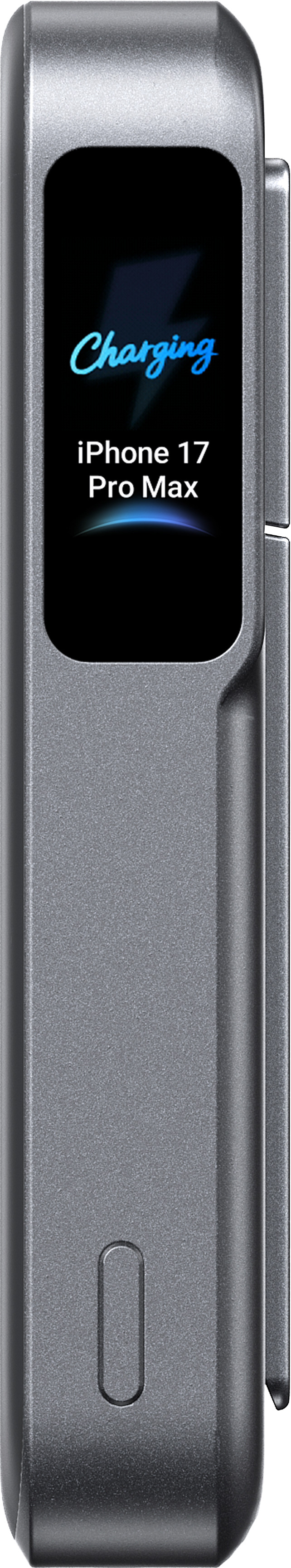 Anker Batterie Externe Sans Fil 10 000 mAh avec MagSafe et Qi2 25W Gris avant