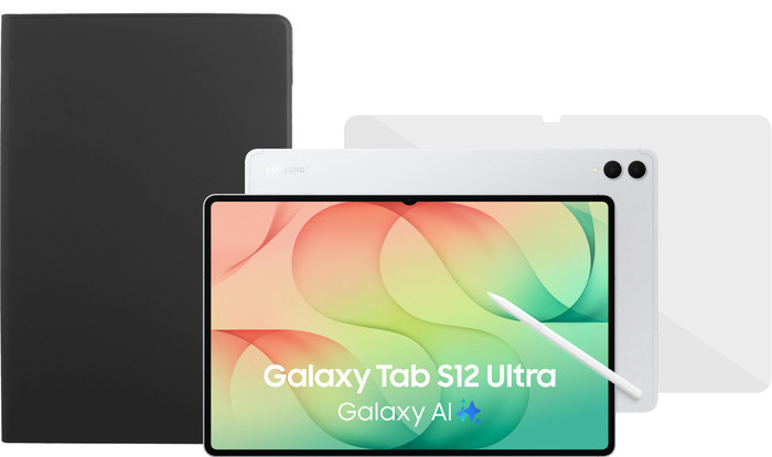 Samsung Galaxy Tab S12 Ultra 14,6 Pouces 512 Go Wifi Argent + Pack de Protection Main Image
