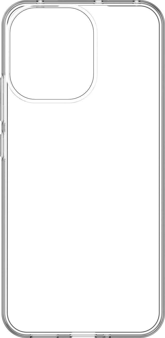 Just in Case Soft Design OPPO Reno15 F Back Cover Transparant voorkant