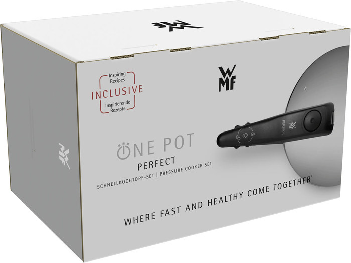 WMF Perfect One Snelkookpannenset 4,5L en 3L verpakking