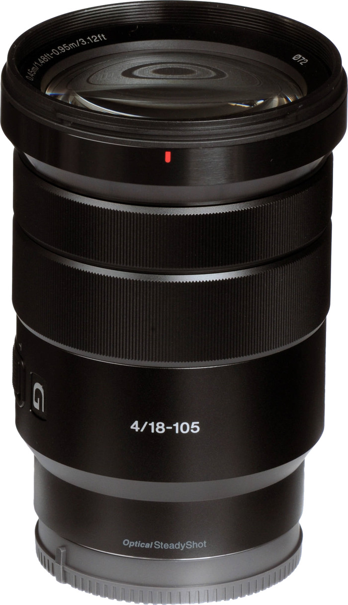 Sony E PZ 18-105mm f/4 G OSS top