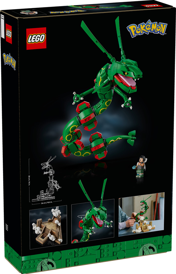 LEGO Pokémon Rayquaza 72168 verpakking