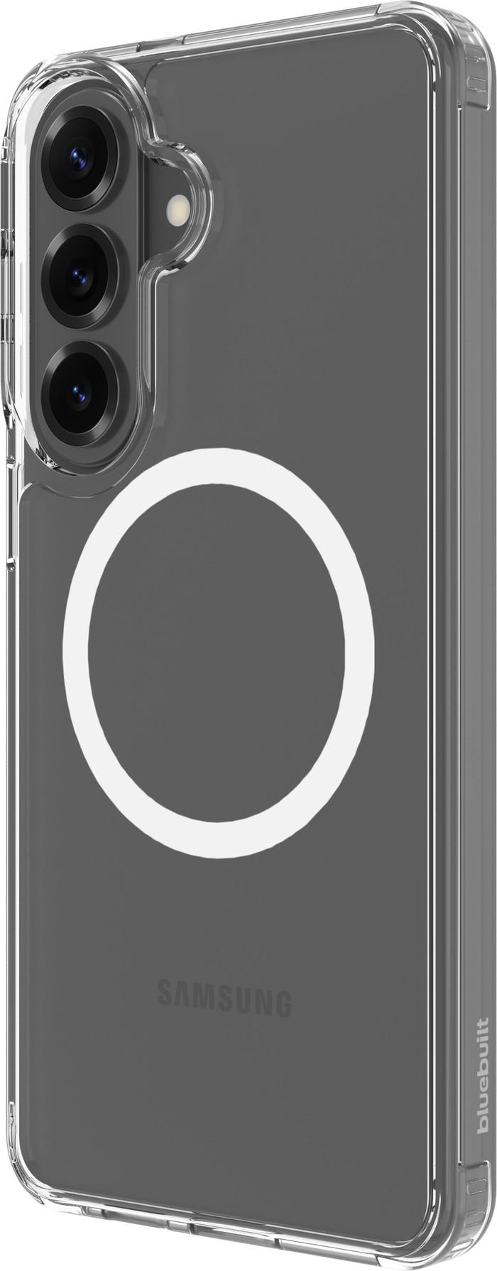 BlueBuilt Protective Back Cover with Magnet Galaxy S26 Plus Transparent right side