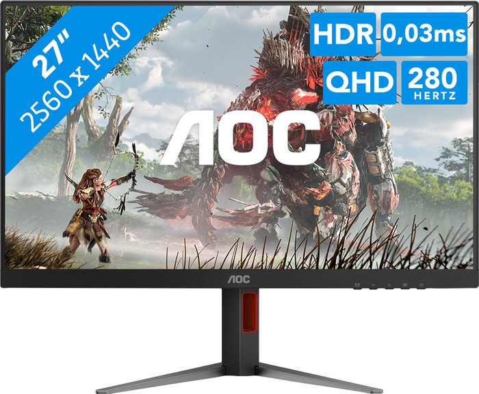 AOC AGON G4 Q27G4ZD QD-OLED Main Image