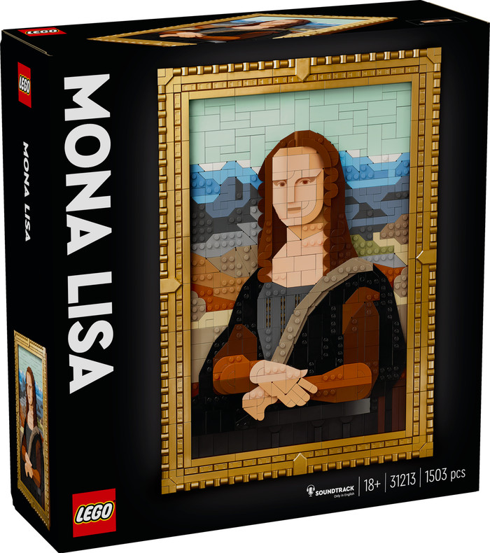 LEGO Art Mona Lisa 31213 packaging