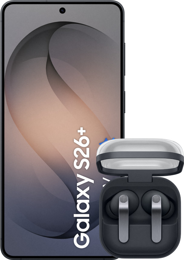 Samsung Galaxy S26 Plus 512GB Zwart 5G + Samsung Galaxy Buds4 Pro Zwart Main Image