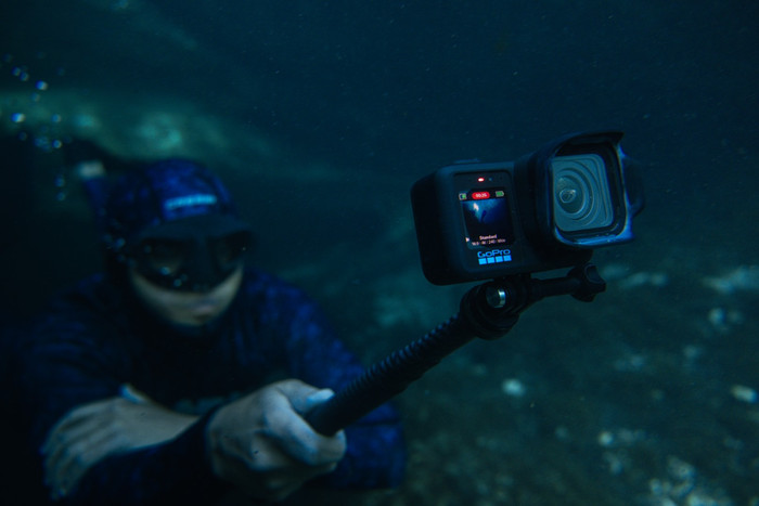 GoPro MISSION 1 Pro product in gebruik