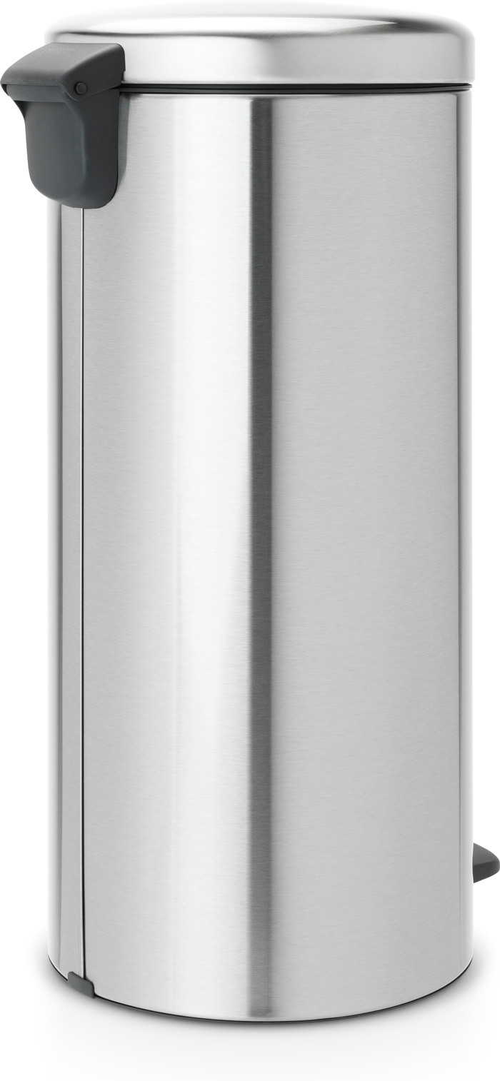 Brabantia NewIcon Pedaalemmer 30 Liter Matt Steel achterkant
