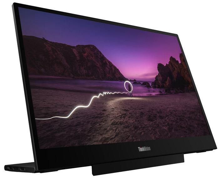 Lenovo ThinkVision M16 64BFUAT1WL voorkant