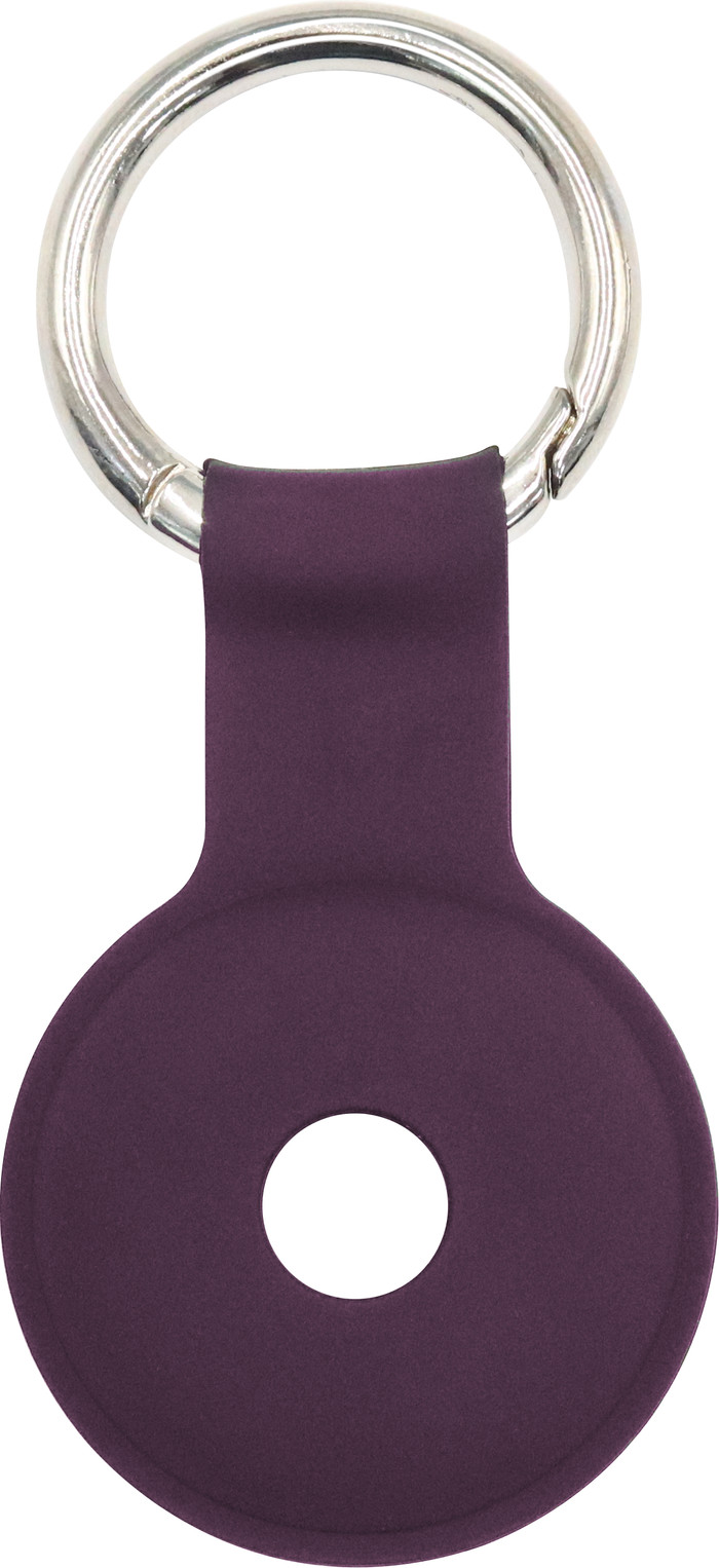 BlueBuilt Apple AirTag Sleutelhanger Rood achterkant