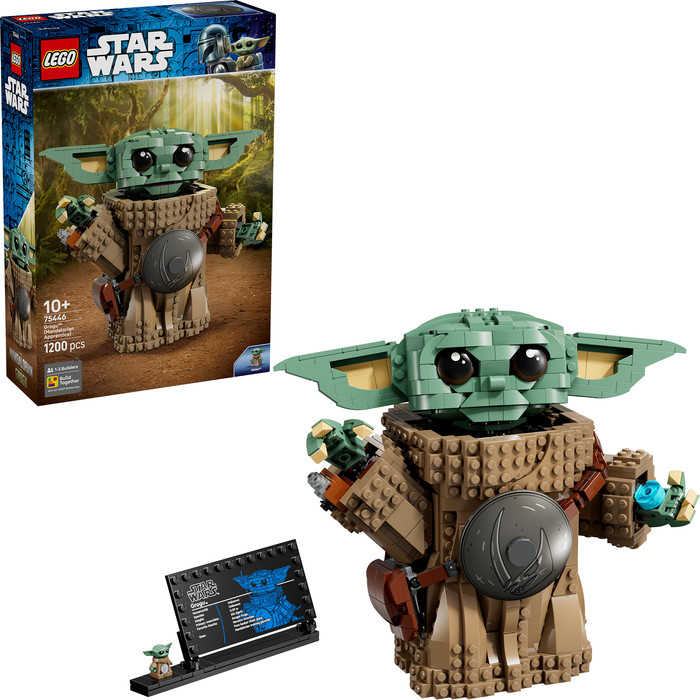 LEGO Star Wars Grogu als leerling van de Mandalorian 75446 rechterkant