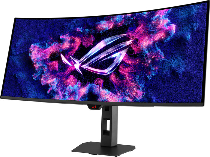 ASUS ROG Strix XG34WCDMS QD-OLED Curved rechterkant