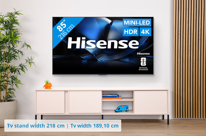Hisense ULED 85 inches U79SE (2026) visual Coolblue 1