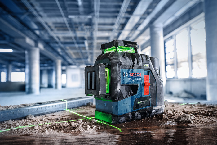 Bosch Professional GLL 12V-100-33 CG product in gebruik
