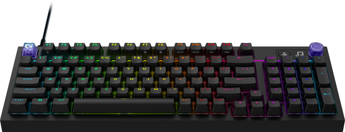 Logitech G316 X 98 Bedrade Gaming Toetsenbord Azerty Zwart voorkant