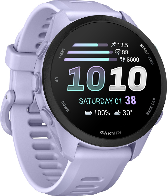 Garmin Forerunner 70 43 mm Paars rechterkant