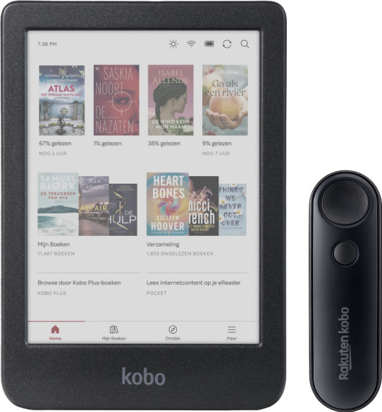 Kobo Clara Colour Zwart + Remote Main Image