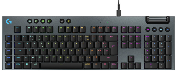 Logitech G915 X Lightspeed Clavier Gamer AZERTY Noir Main Image