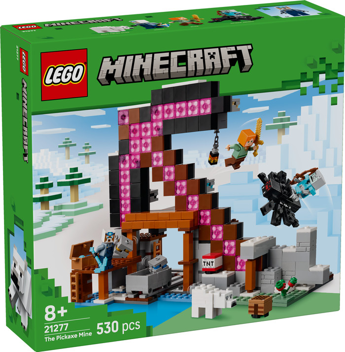 LEGO Minecraft - La Mine en Forme de Pioche 21277 emballage