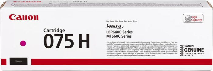 Canon 075H toner magenta Main Image